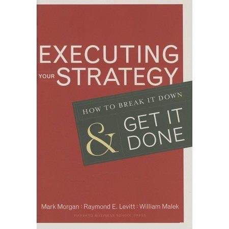 Executing Your Strategy : How to Break it Down & Get it Done