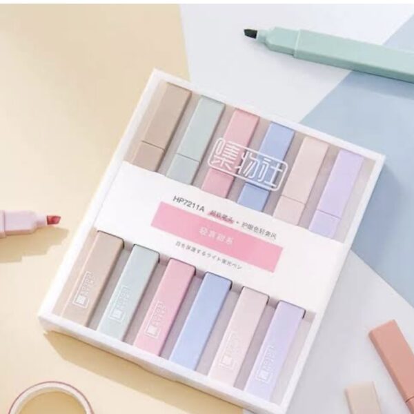 Pastel Highlighters (Muted Colors) Pack of 6