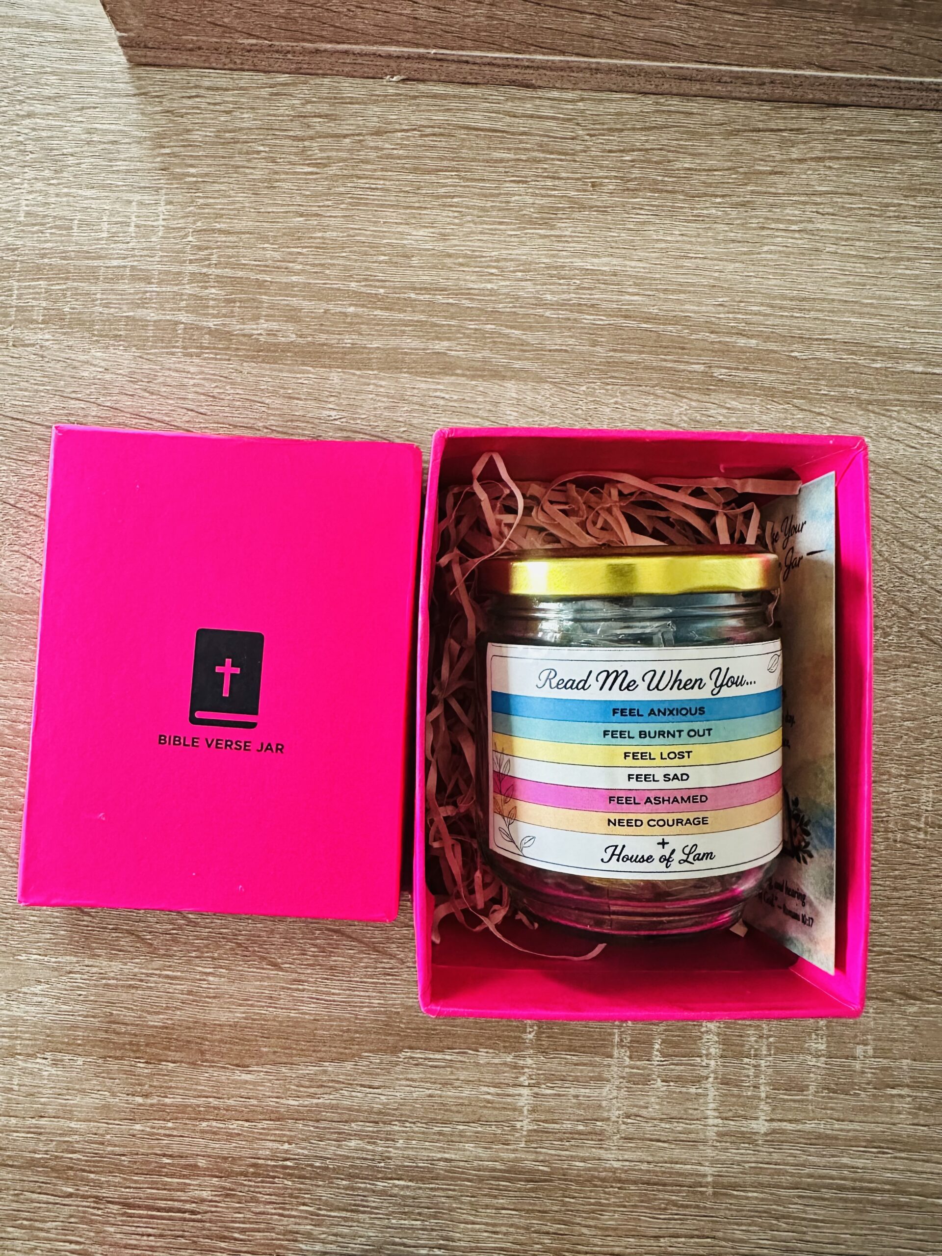 Bible Verse Jar - A Word For Every Season