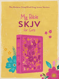 My SKJV Bible For Girls- Pink and Gold Florals