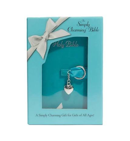 NKJV, Simply Charming Bible, Hardcover, Blue: Charm Bible Blue Edition